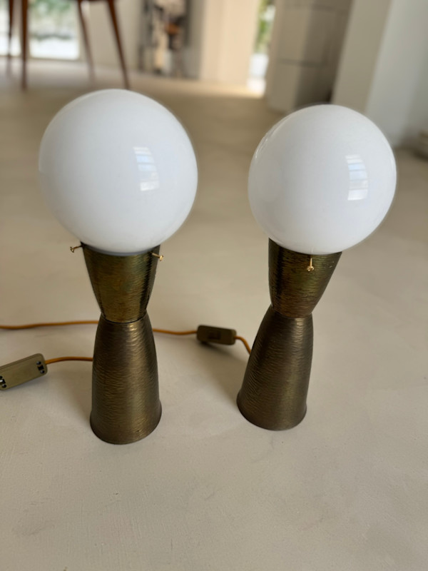 A Pair of Secessionist Table Lamps, Image 1.