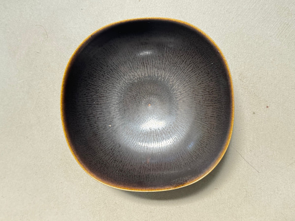 The Espresso "Hare's Fur" Bowl by Berndt Friberg, Image 1.
