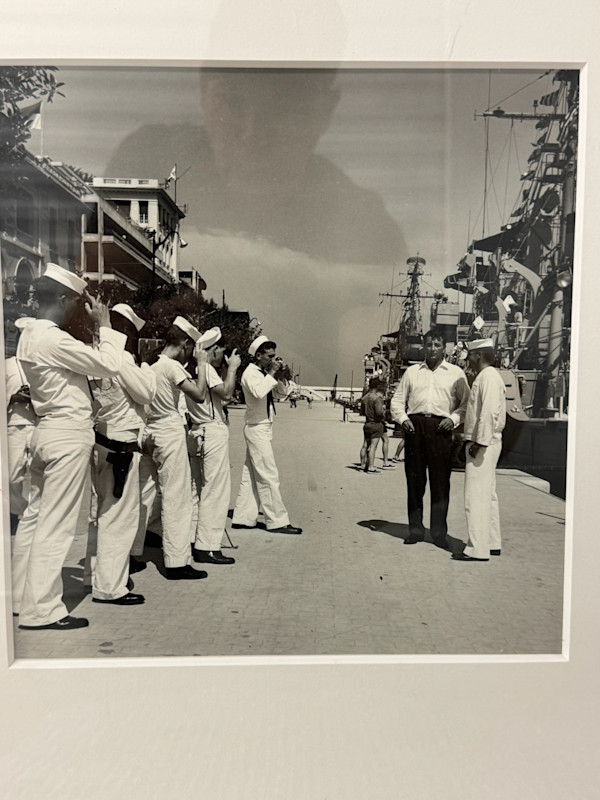 The US Navy photographs Robert Mitchum. Monaco, 1955. by Edward Quinn, Image 1.