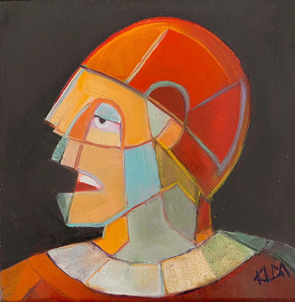 The Cyclist by Karin Moustakas