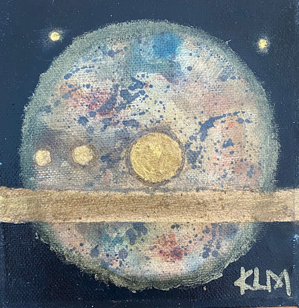 My universe - planet 3 by Karin Moustakas