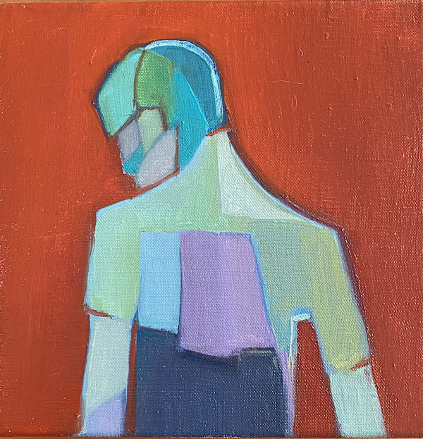 Glancing down by Karin Moustakas, Image 1.