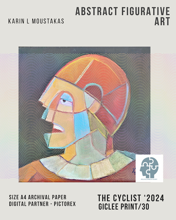 The Cyclist by Karin Moustakas