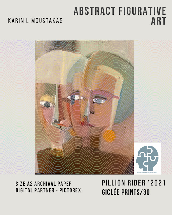 Pillion Rider by Karin Moustakas