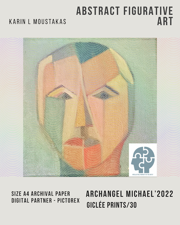 Archangel Michael by Karin Moustakas