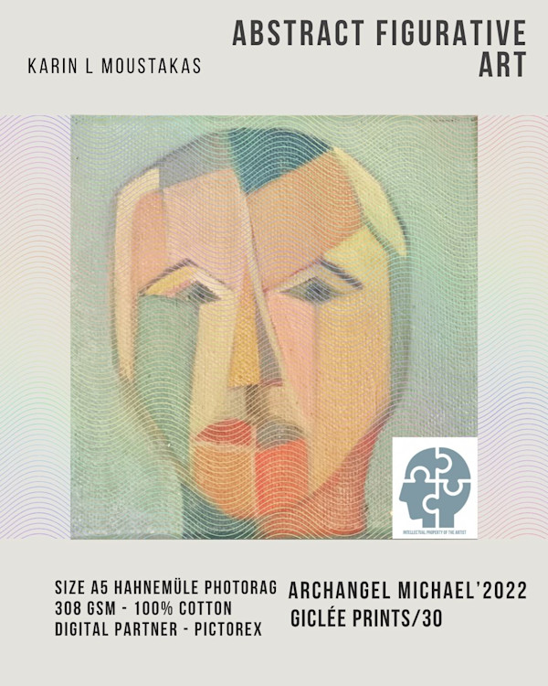 Archangel Michael by Karin Moustakas, Image 1.