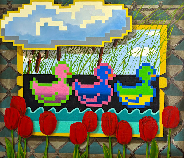 Ducks in a Row by Miles Kinney, Image 1.