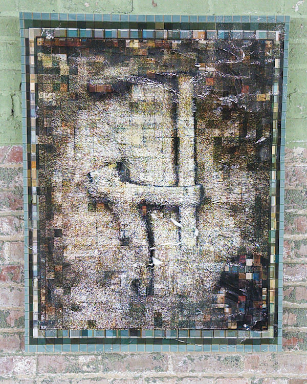 clamp in wood dust by H. Cole Wiley, Image 1.