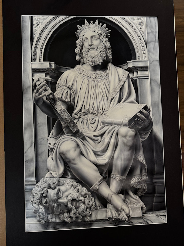 David with the Head of Goliath by Lilian LaBorde, Image 1.