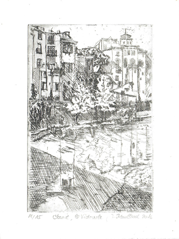Sauve, le Vidourle vertical 11/15 by Julia Kaulbach