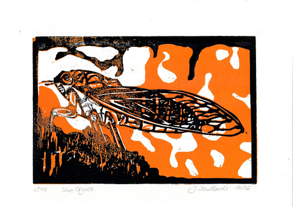Une Cigale 9/25 by Julia Kaulbach, Image 1.