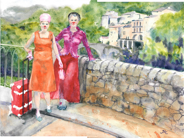Clowns by Julia Kaulbach