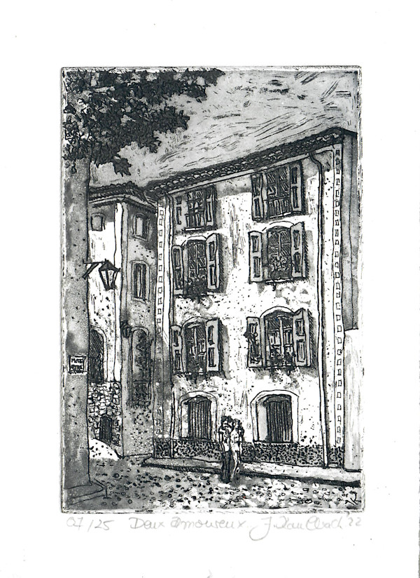 Deux Amoureux à Sauve 7/25 by Julia Kaulbach