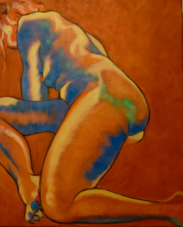 Model Oil_Nina by Julia Kaulbach