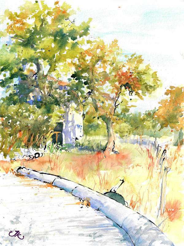 Chemin des Oules by Julia Kaulbach, Image 1.