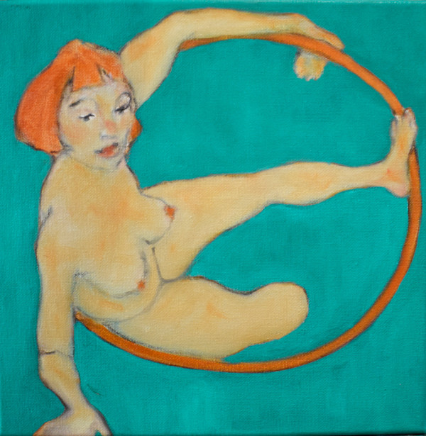 Adelita mit Reiffen 01 by Julia Kaulbach