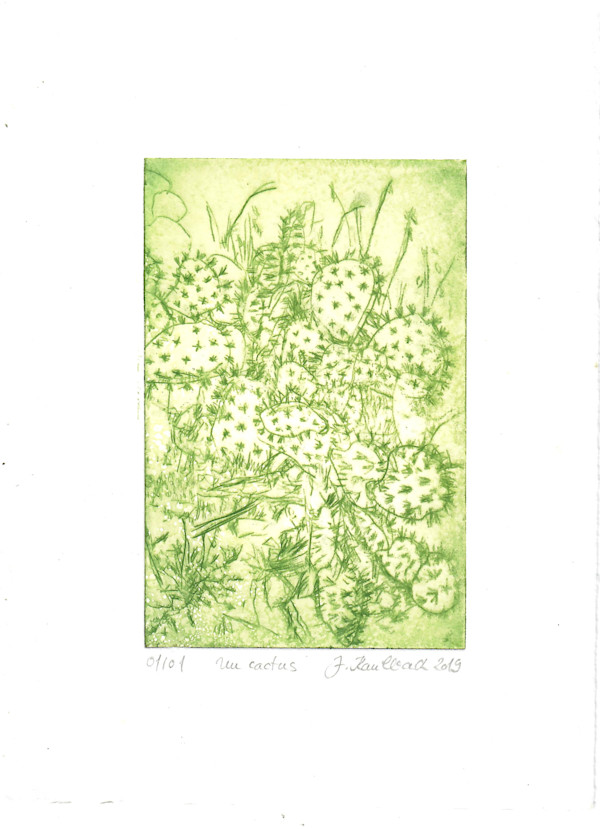 Un Cactus #4 by Julia Kaulbach