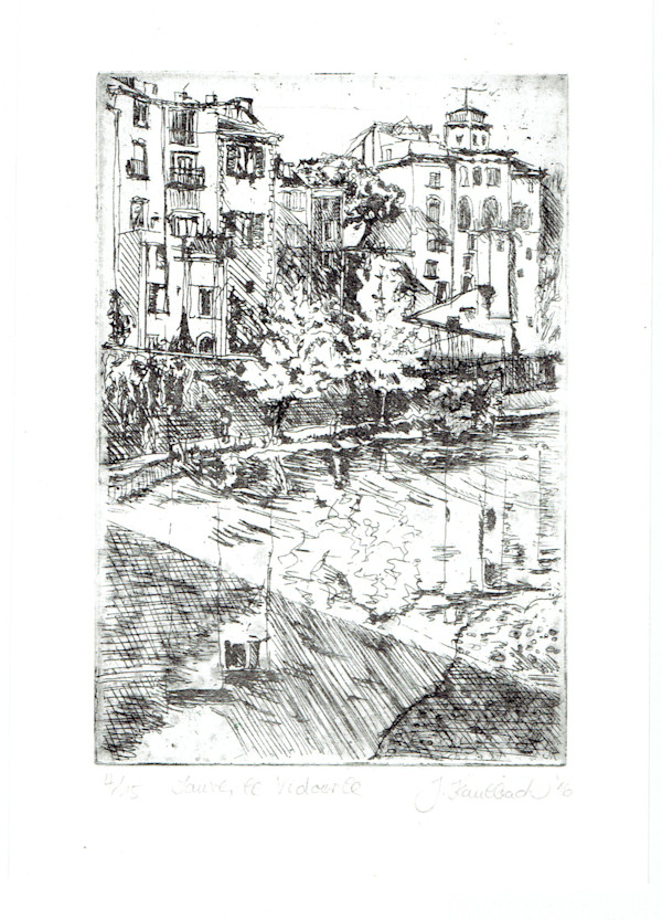 Sauve, le vidourle hochkant 1/15 by Julia Kaulbach