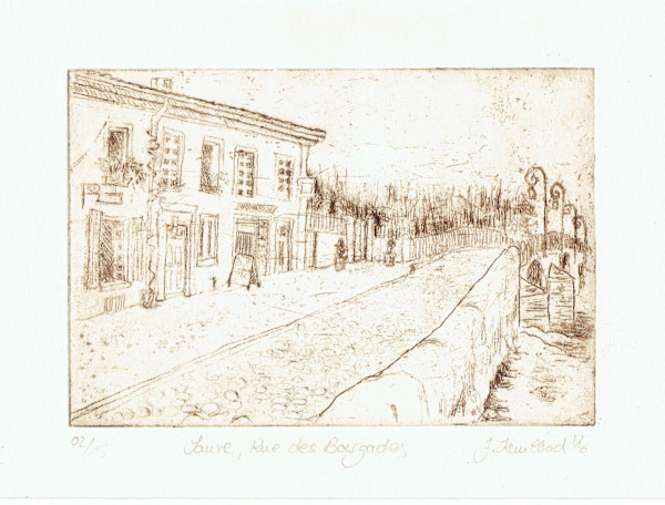 Rue des Bourgades 1/25 by Julia Kaulbach