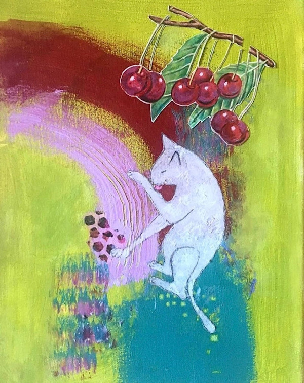 Cats III by nancy gordon