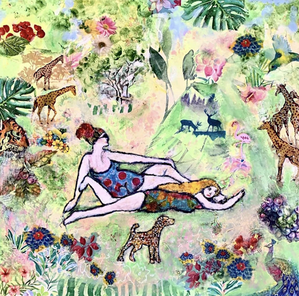 Dogs VII by nancy gordon