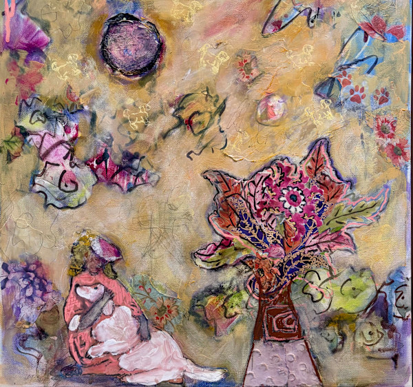 Dogs IX by nancy gordon