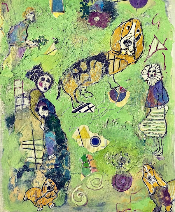 Dogs X by nancy gordon