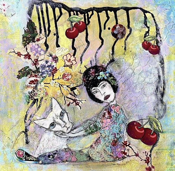 Cats VIII by nancy gordon