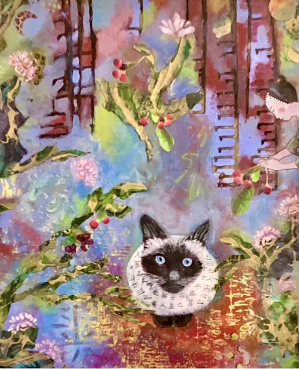 Cats IX by nancy gordon