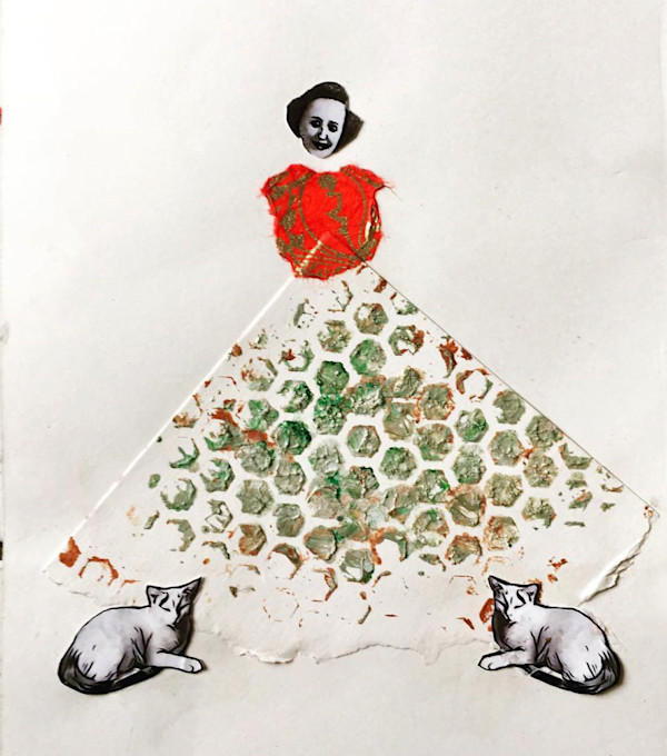 Cats X by nancy gordon