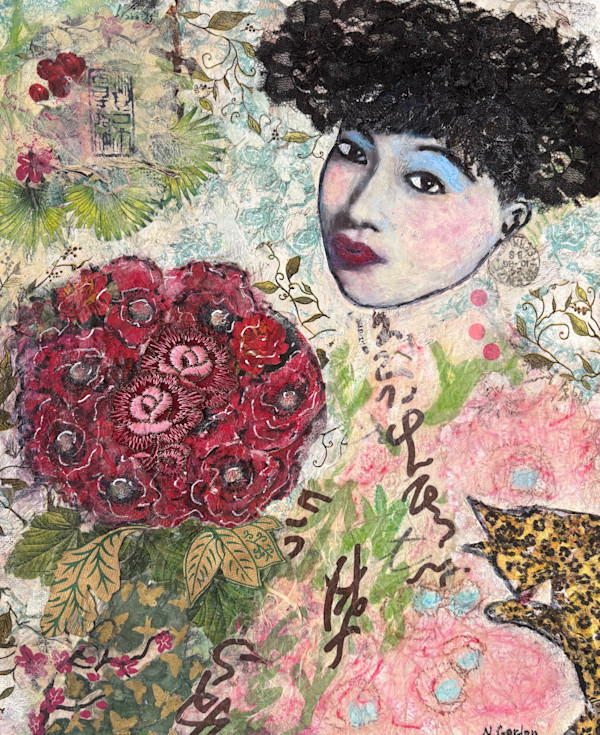 Cat Bouquet by nancy gordon