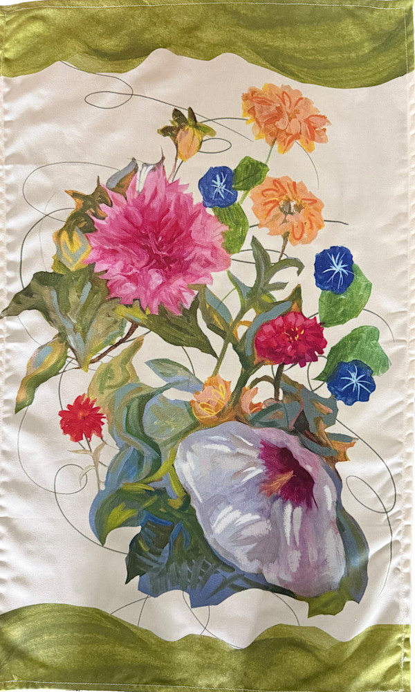 Plein air tea towel by nikki