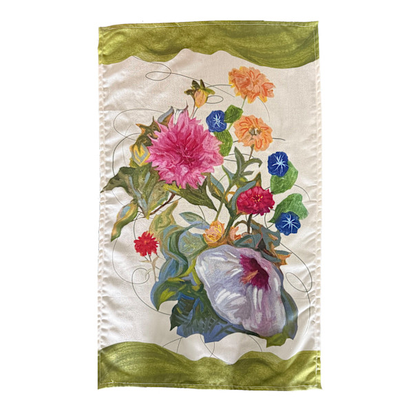 Plein air tea towel by nikki