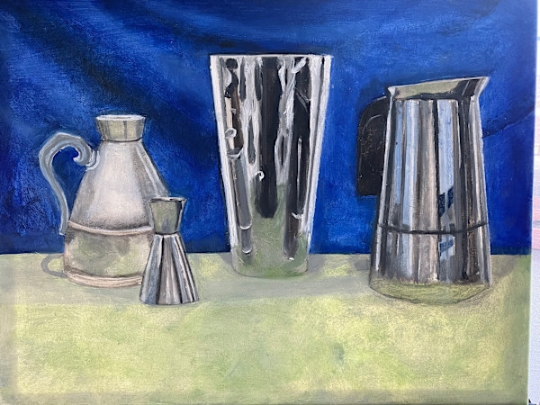Silver Pouring Vessels by Sandy Katz