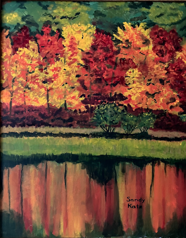 Autumn at The Pond by Sandy Katz