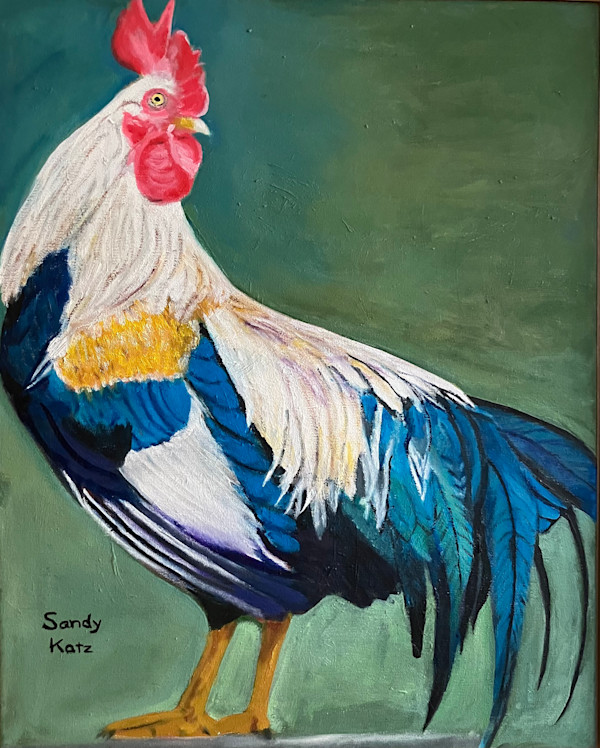Impudent Rooster by Sandy Katz