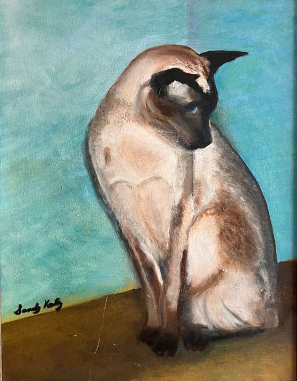Siamese Cat by Sandy Katz