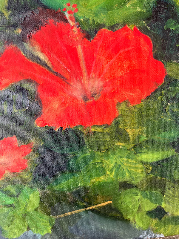 Red Lily by Sandy Katz