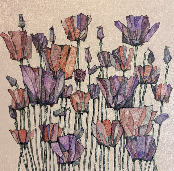 Flowers 2 - 12x12 inches 1/10 by Young Kim