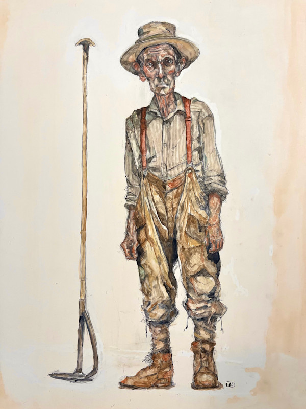 A farmer by Young Kim