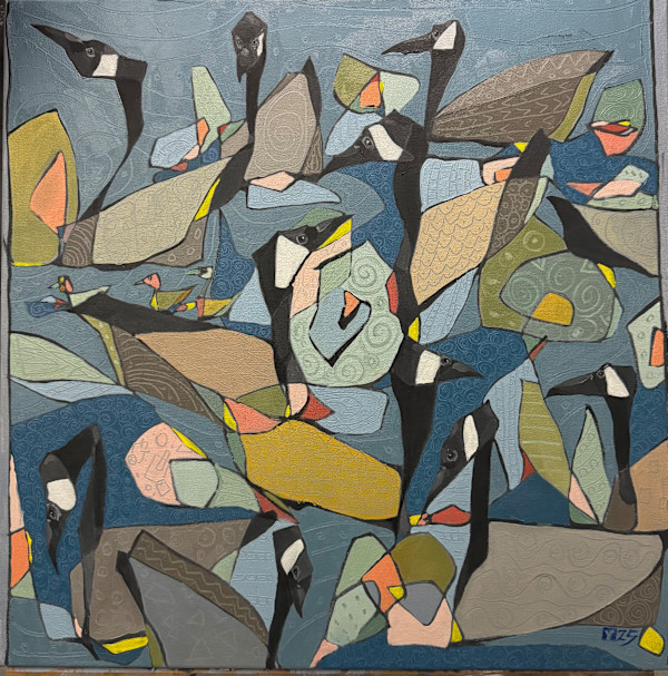 Canadian Geese by Young Kim