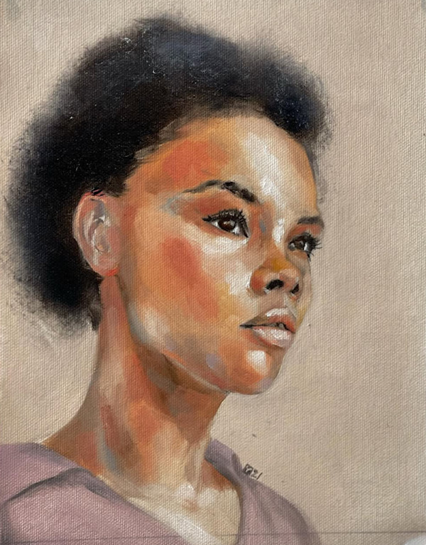 Portrait Practice by Young Kim, Image 1.