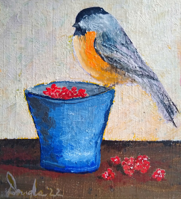 Robust Chickadee by Douglas Black