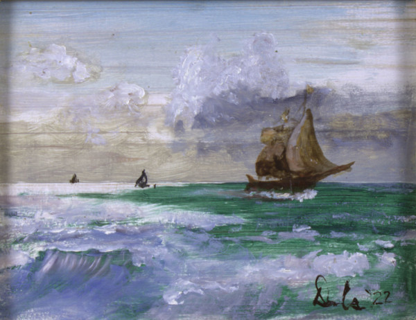 Nautical Study No. 4, after a painting attr. to August Löhr by Douglas Black