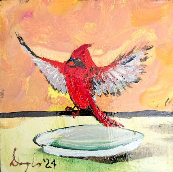 Cardinal Crashes Party by Douglas Black