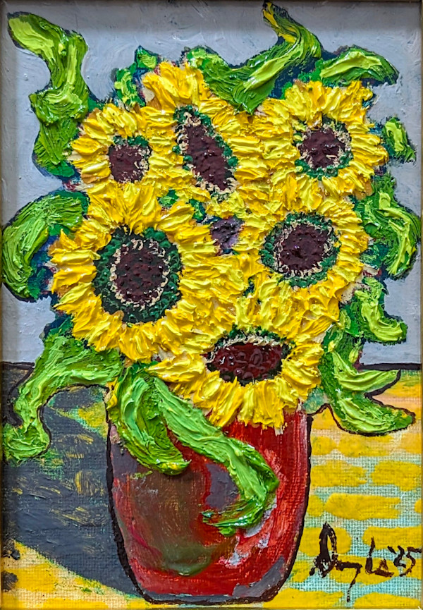 SUNFLOWERS No. 7 by Douglas Black