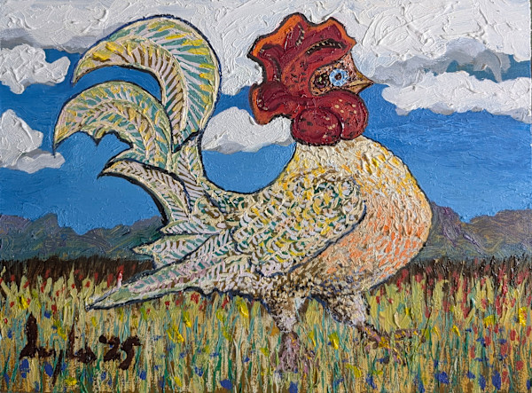 Blue-eyed Chicken by Douglas Black