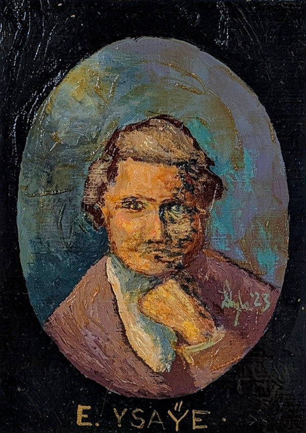 Portrait Of E. Ysaÿe by Douglas Black