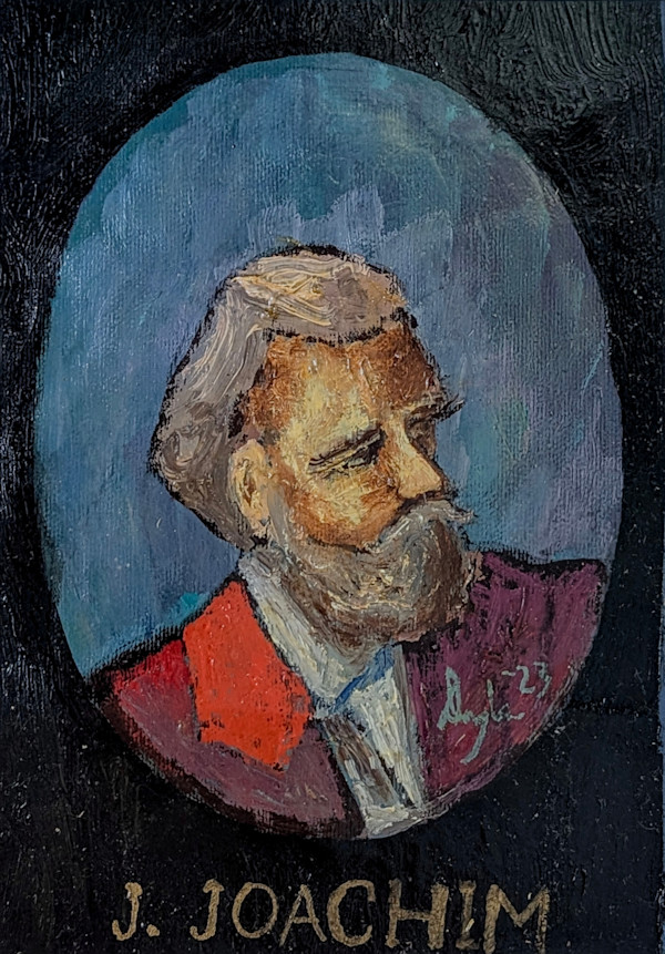 Portrait of J. Joachim by Douglas Black