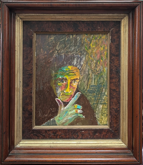 Hand On Chin, Self Portrait No. 5 by Douglas Black